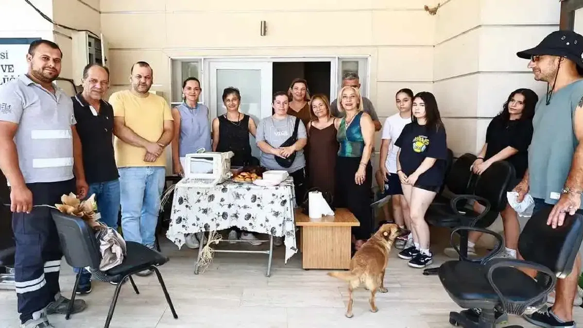 Efesli Kıtmir'den can dostlarına anlamlı destek