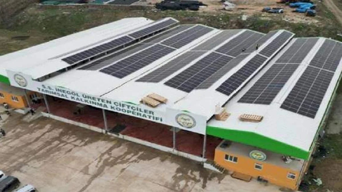 Bursa İnegöl'de çiftçilerin elektrik ihtiyacı güneşten karşılanacak