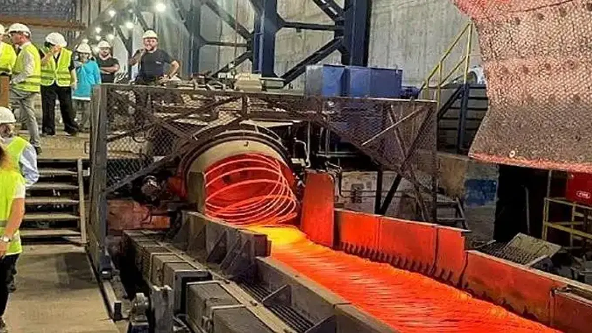 Ege Demir ve Demirdışı Metaller İhracatçıları Birliği Yönetim Kurulu'ndan Kardemir Çelik Aliağa Çelikhane Tesisine Ziyaret