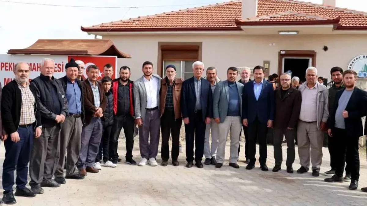 Konya Karatay’da mahalle buluşmaları sürüyor