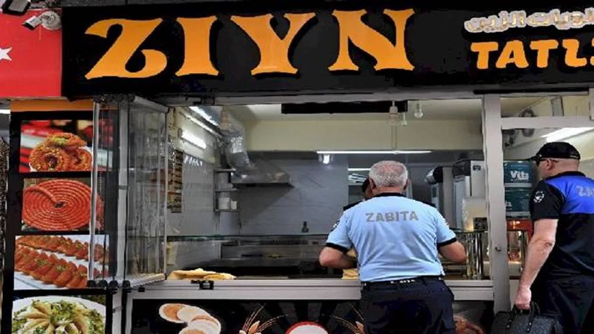 Bursa Osmangazi'de denetimler arttı, yabancı tabelalar kalktı!