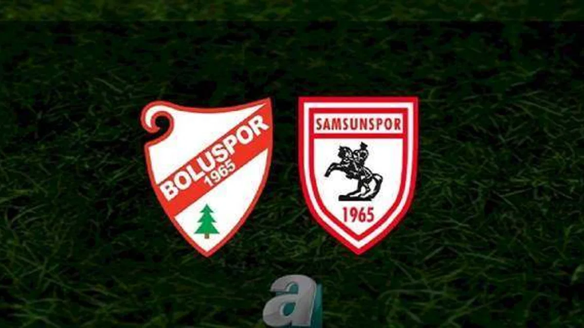 Boluspor - Samsunspor maçı ne zaman, saat kaçta ve hangi kanalda? | TFF 1. Lig