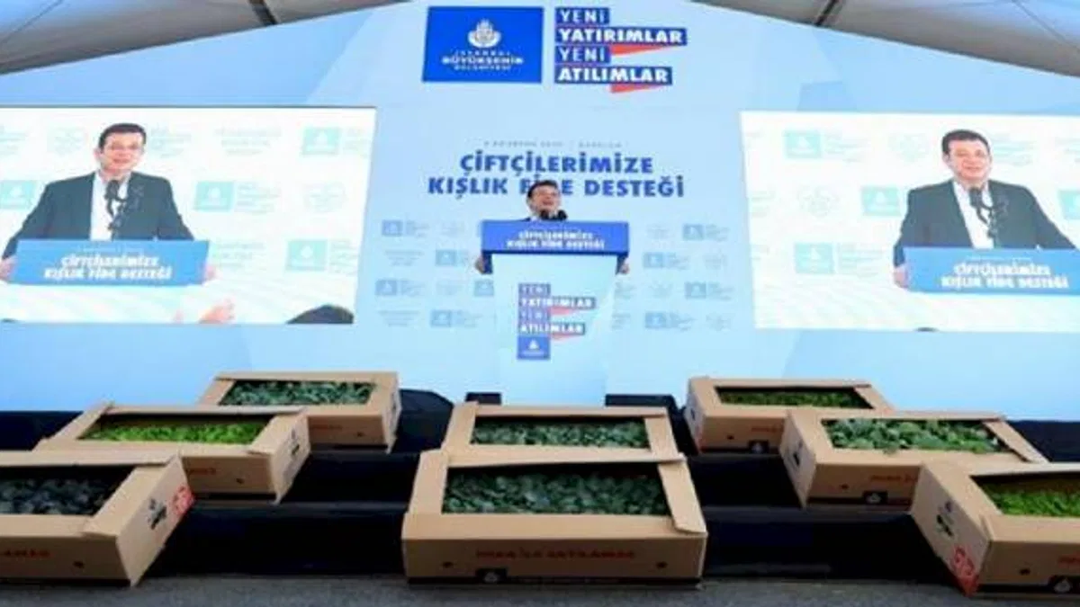 İstanbul'un destekleri çiftçileri üretime döndürdü