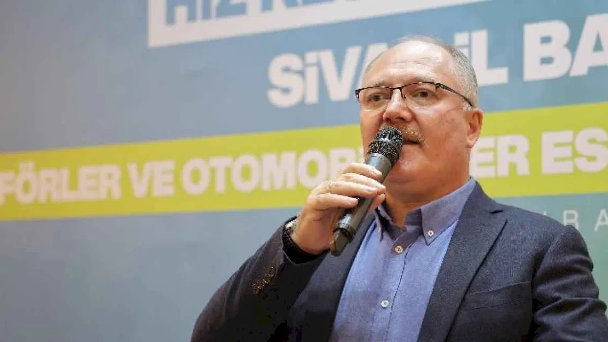 Bilgin, şoförler ve otomobilciler esnafı ile buluştu