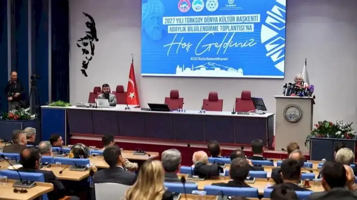 Kayseri Büyükşehir 'Türk Dünyası başkentliğini' hak ediyor