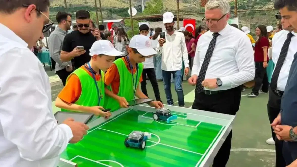 Batman Sason’da robotik ile ilk buluşma