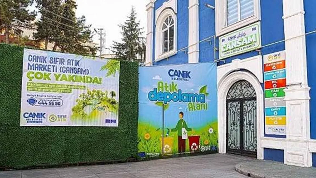 Canik'ten Ekonomiye Dev Katkı: Atığı Getir, Alışverişi Yap
