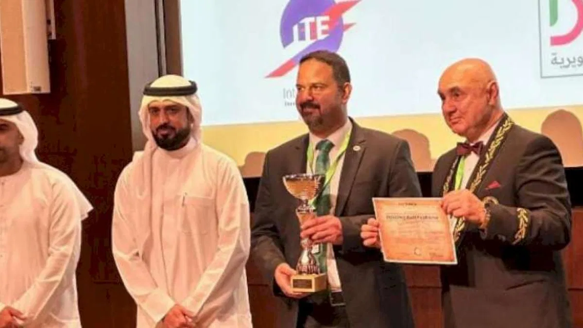 Dubai İcatlar Festivali'nde Dr. Fojlaley'e ödül