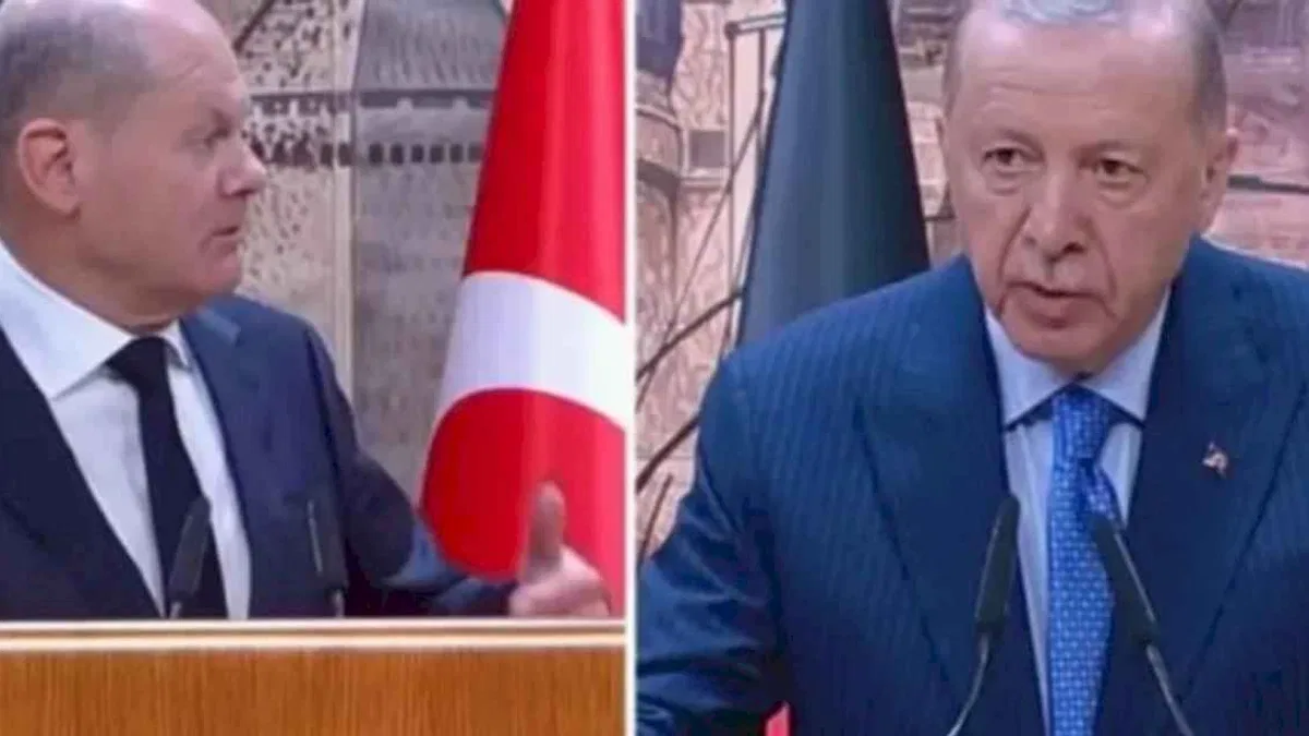Cumhurbaşkanı Erdoğan, Almanya Başbakanı ile görüştü
