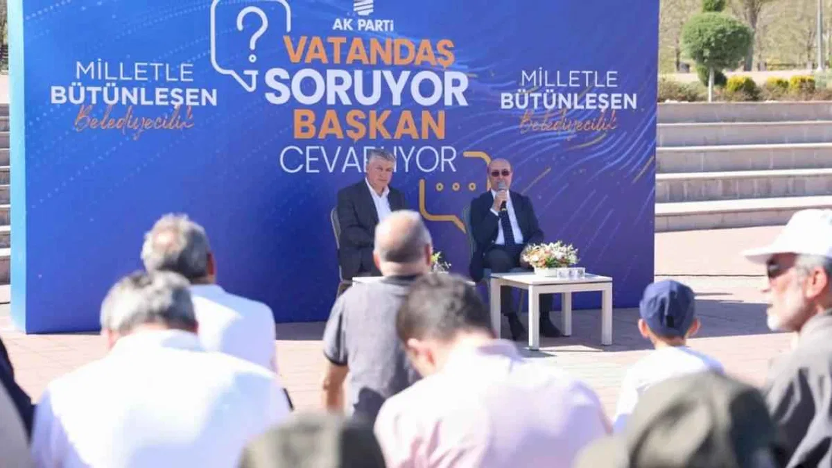Konya Selçuklu'da vatandaş sordu, Başkan cevapladı