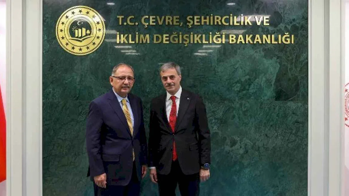 Sakarya heyeti Bakan Özhaseki ile Sakarya’yı konuştu