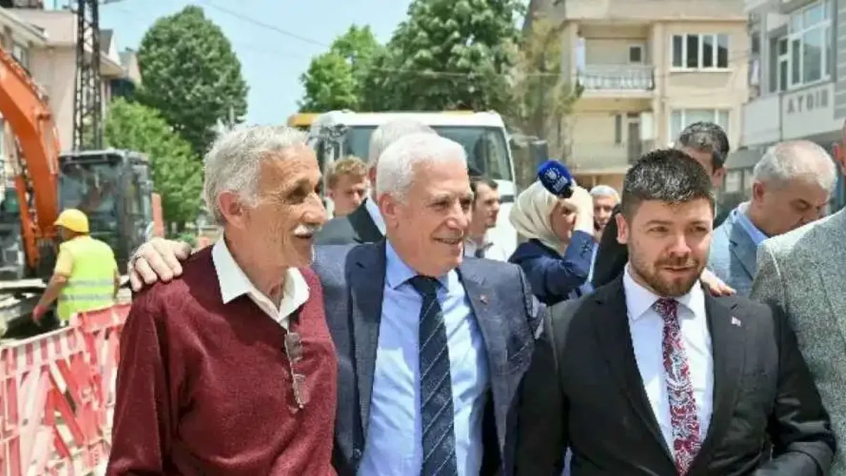 İnegöl altyapısına Büyükşehir desteği