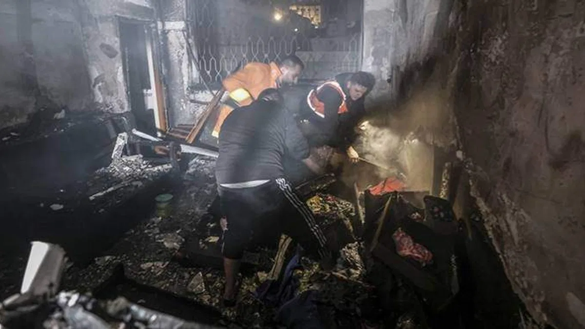 Gazze'de 20'den fazla kişinin yaşamını yitirdiği yangının 'kaza sonucu' çıktığı açıklandı