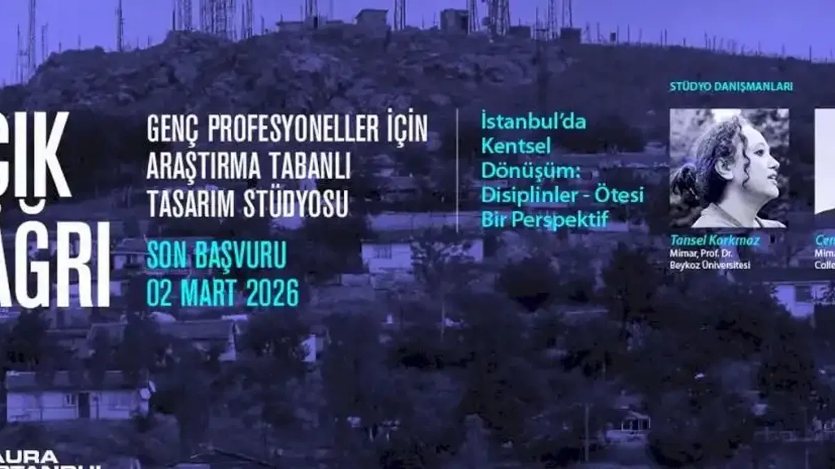 AURA İstanbul'dan genç profesyonellere açık çağrı
