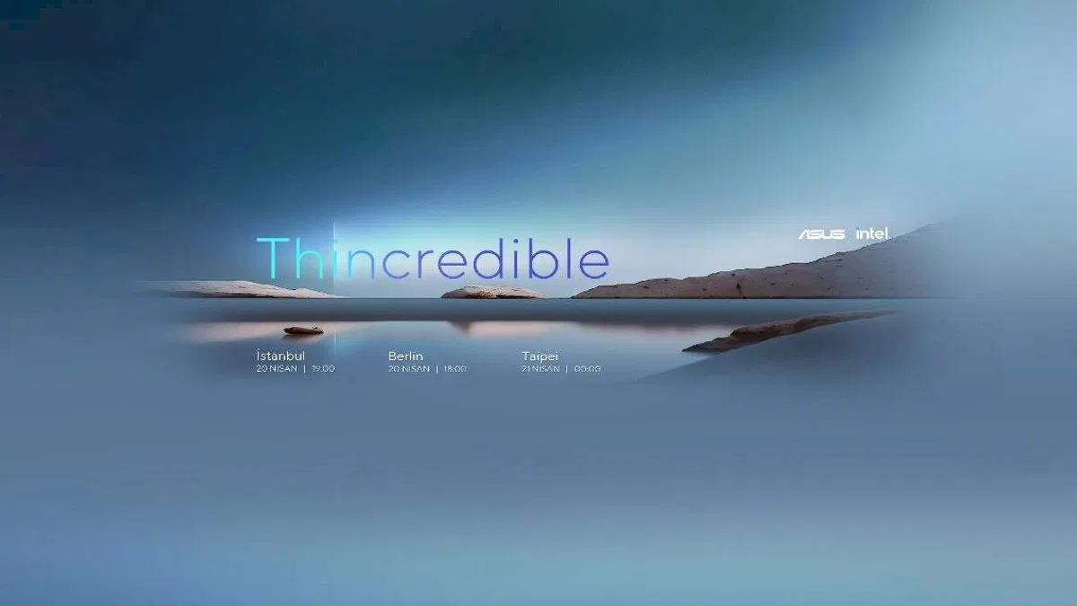 ASUS Thincredible Lansmanında Yeni Teknolojiler Tanıtılacak