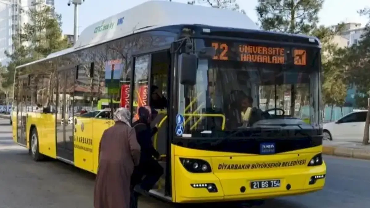 Diyarbakır'da bayramda toplu ulaşım ücretsiz olacak
