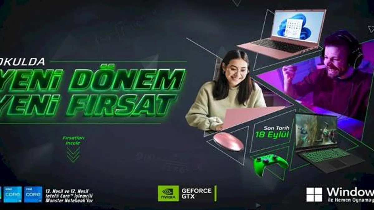 Monster Notebook “Okulda Yeni Dönem Yeni Fırsat” Kampanyası Başladı