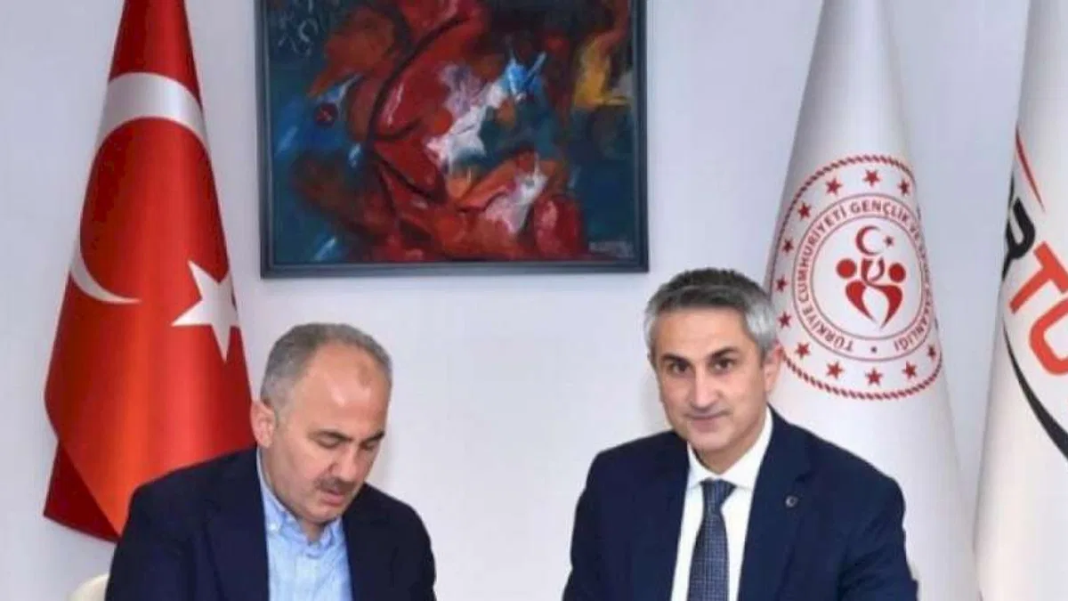 Rize'de gençlik ve spor için iş birliği protokolü