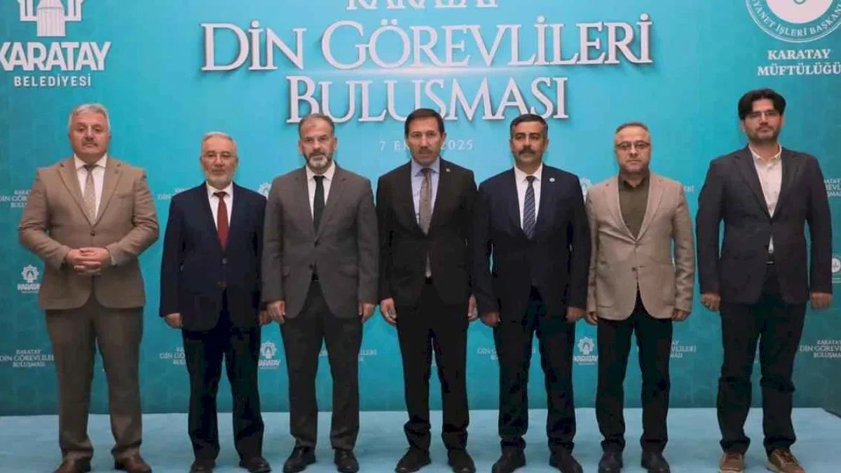 Konya Karatay'da din görevlileri unutulmadı