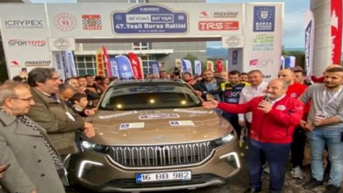 Ralli startı TOGG'lu Bakan Varank'tan