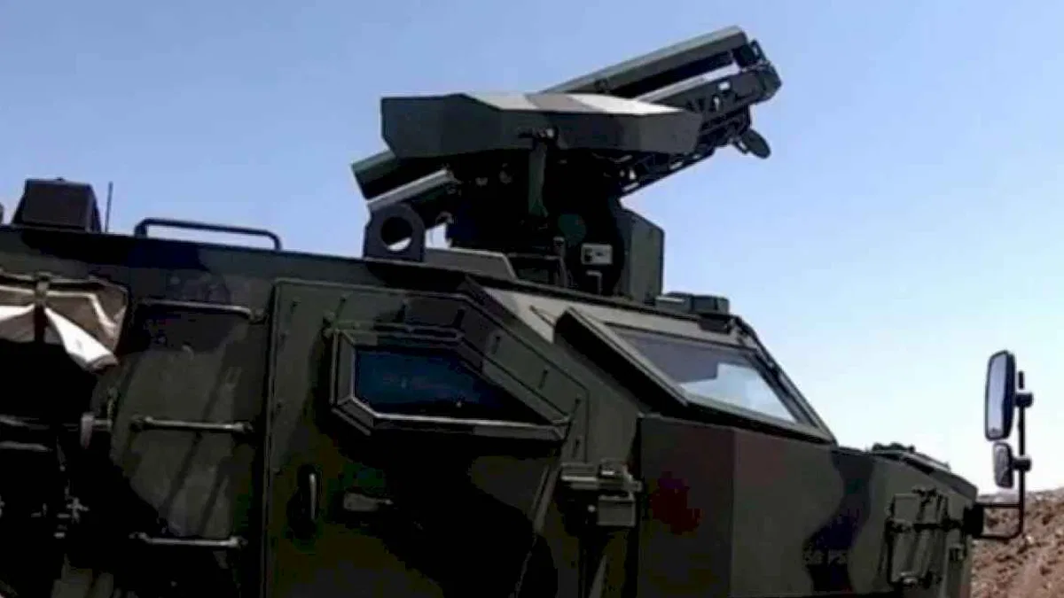 OMTAS Kuleli Zırhlı Tanksavar Aracı envanterde