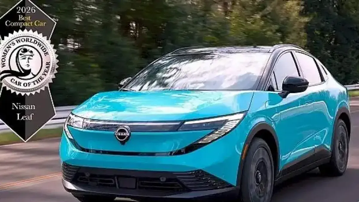 Nissan LEAF, Women's Worldwide Car of the Year (WWCOTY) Jürisi Tarafından Dünyanın En İyi Kompakt Otomobili Seçildi