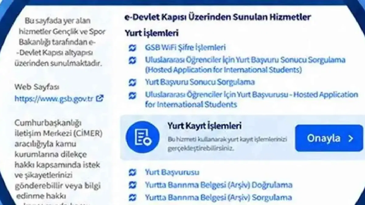 KYK’dan öğrencilere taahhütname uyarısı