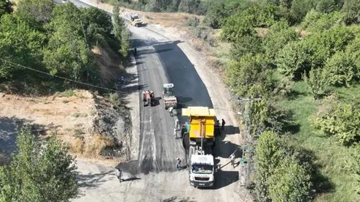 Malatya Şahnahan'da altyapı çalışmaları sürüyor