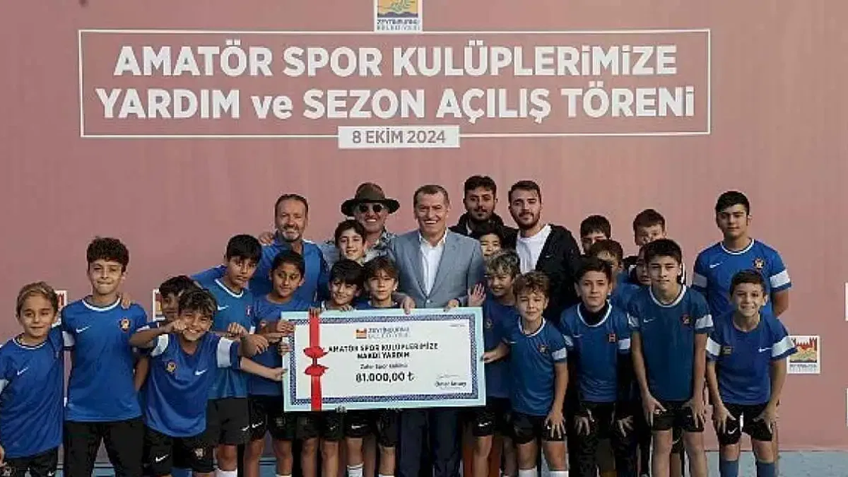 Zeytinburnu'ndaki Amatör Futbol Kulüplerine Nakit Desteği Devam Ediyor