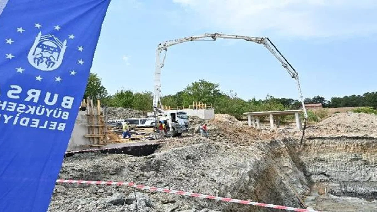 Bursa Keles'in altyapısına dev tesis