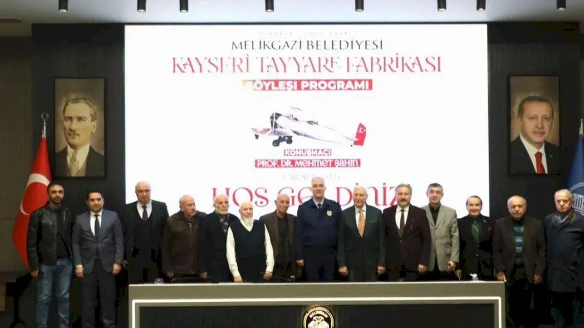 Kayseri Melikgazi'de havacılık masaya yatırıldı