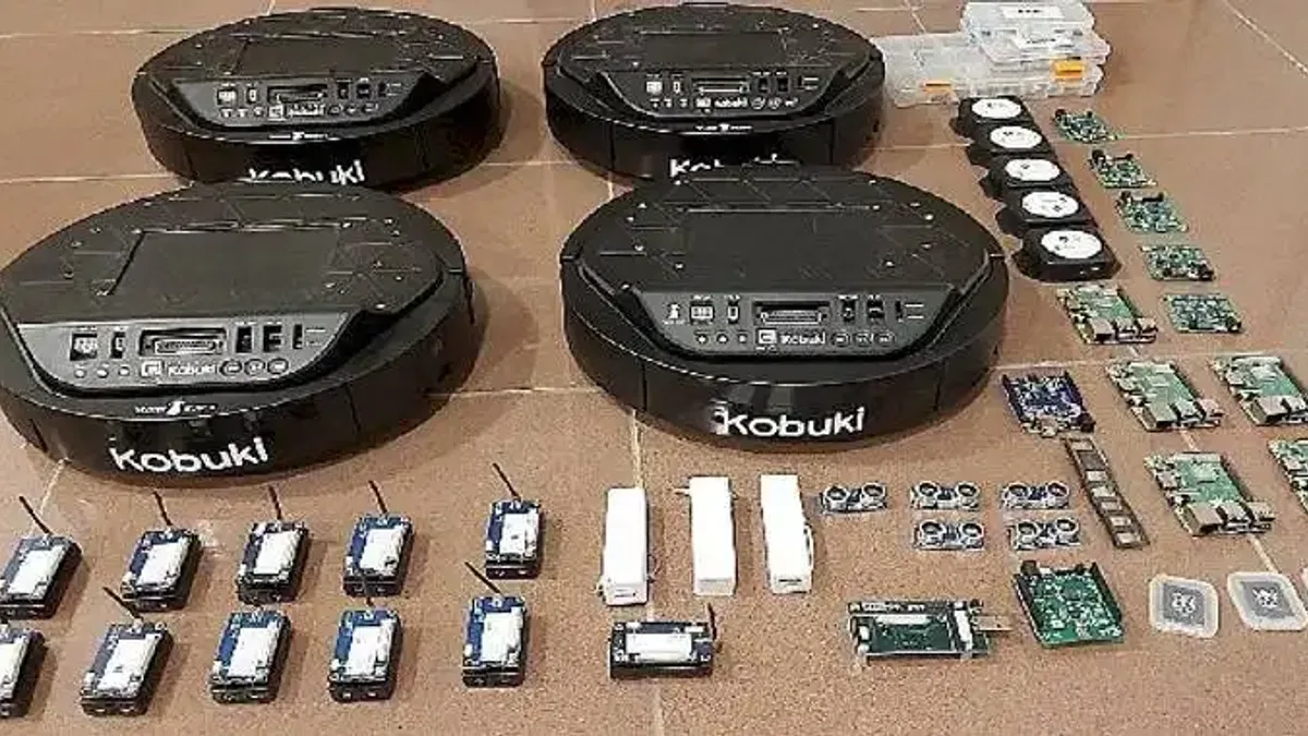 Sürü robotlara dayalı bir nesne taşıma sistemi geliştirilecek