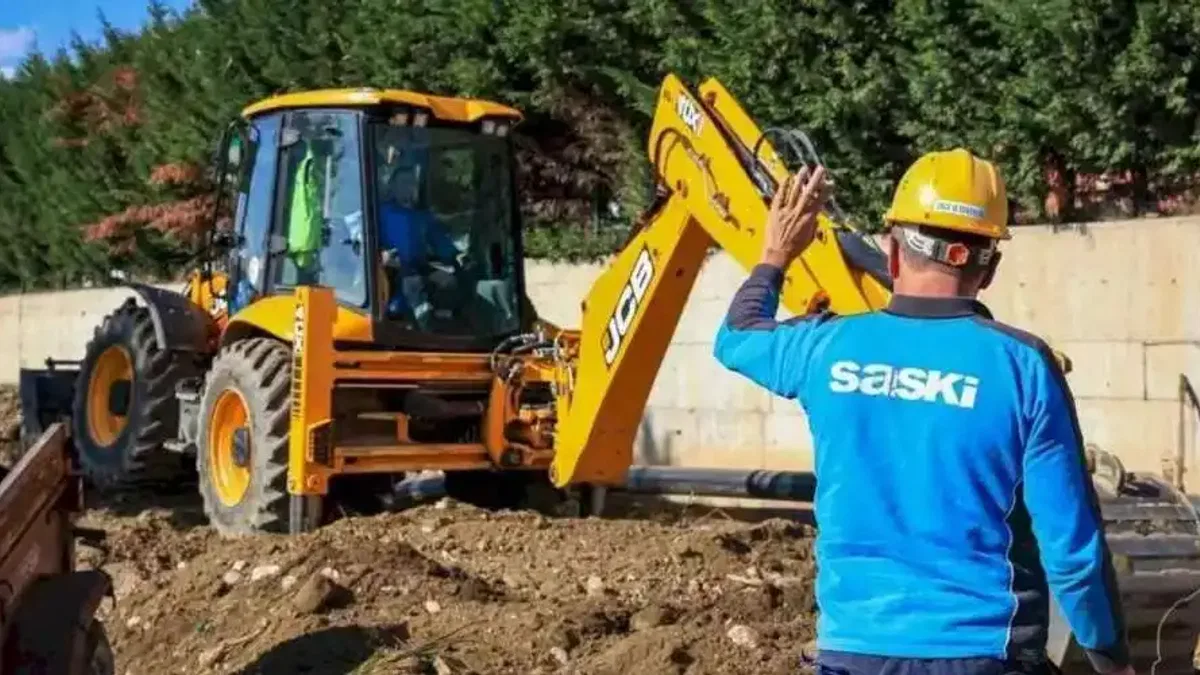 Sakarya Geyve'de su kesintilerini önleyecek alternatif hat devrede