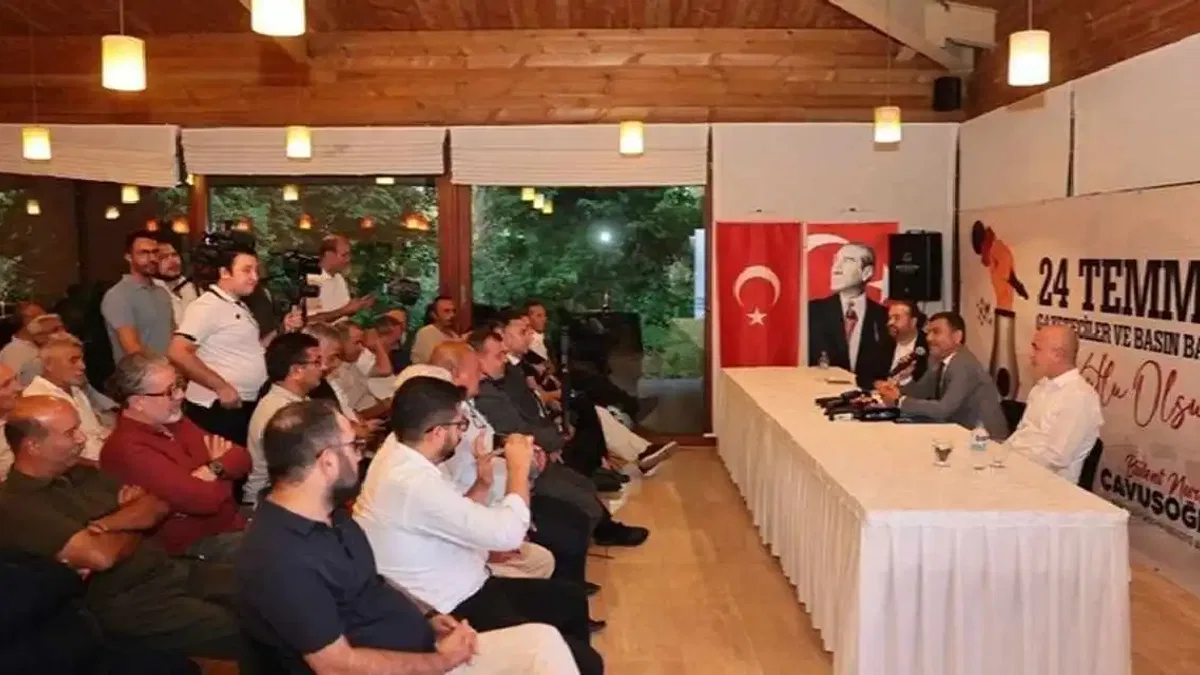 Başkan Çavuşoğlu, 24 Temmuz’da Denizli basınıyla buluştu