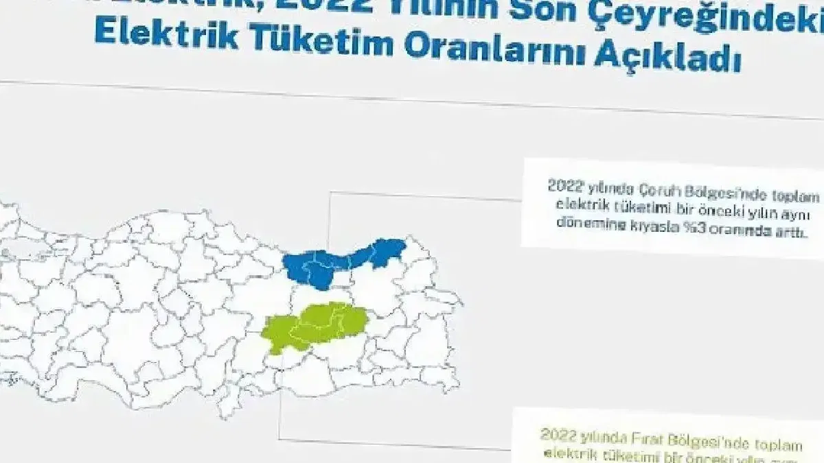 Aksa Elektrik, Çoruh-Fırat bölgelerindeki elektrik tüketim oranlarını açıkladı