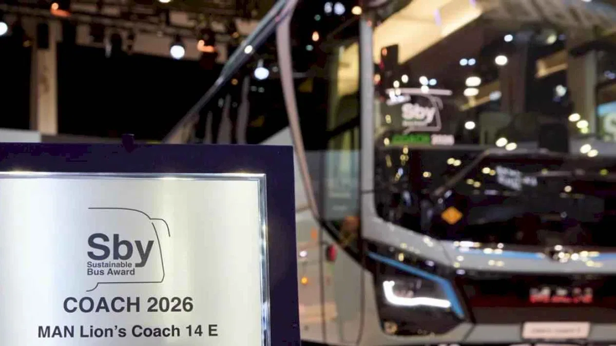MAN Lion’s Coach E “2026 Yılının Sürdürülebilir Otobüsü” Seçildi