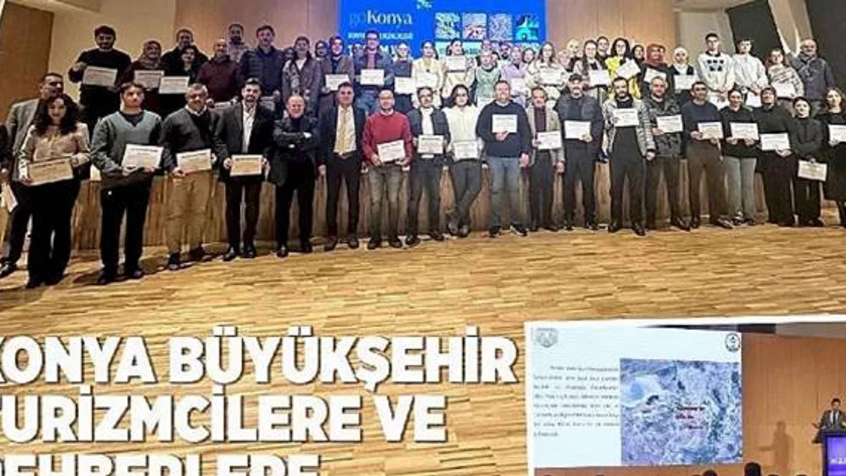 Konya Büyükşehir Turizmcilere ve Rehberlere Eğitim Düzenledi