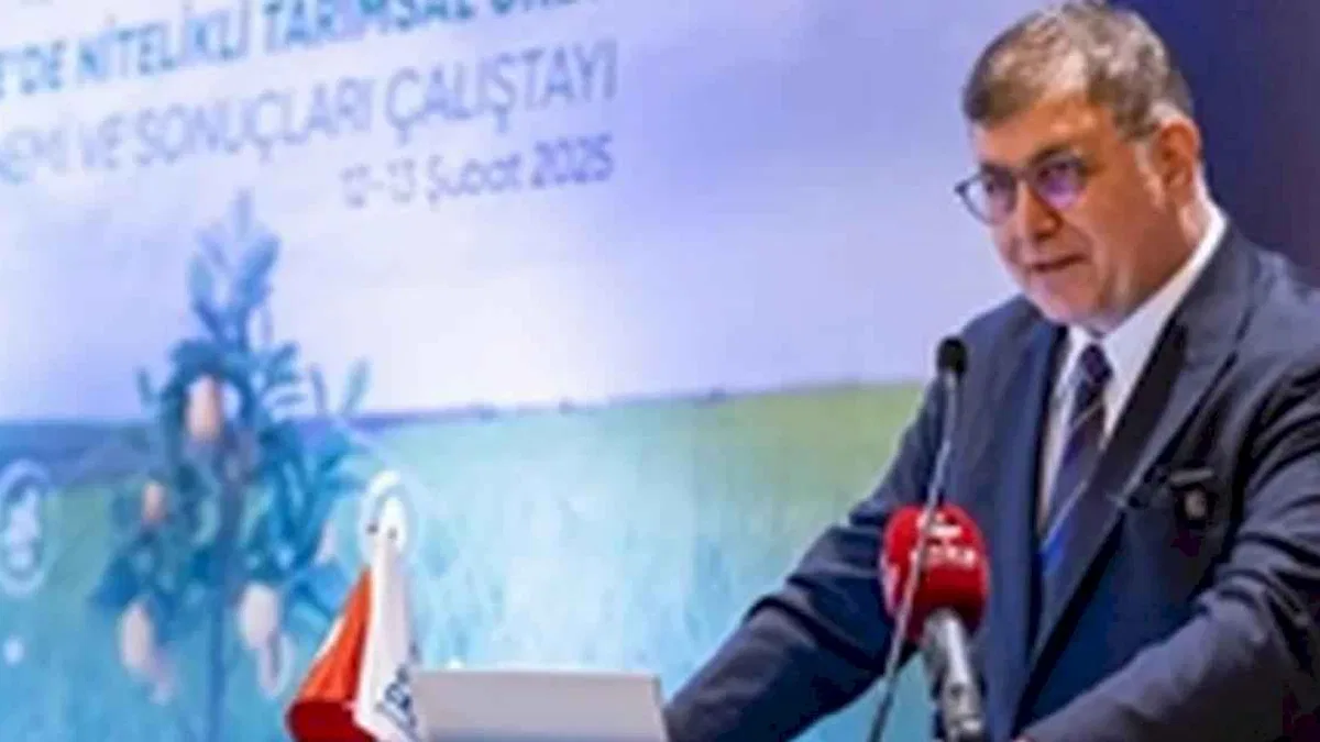 Başkan Tugay Çeşme Nitelikli Tarım Çalıştayı’nı açtı