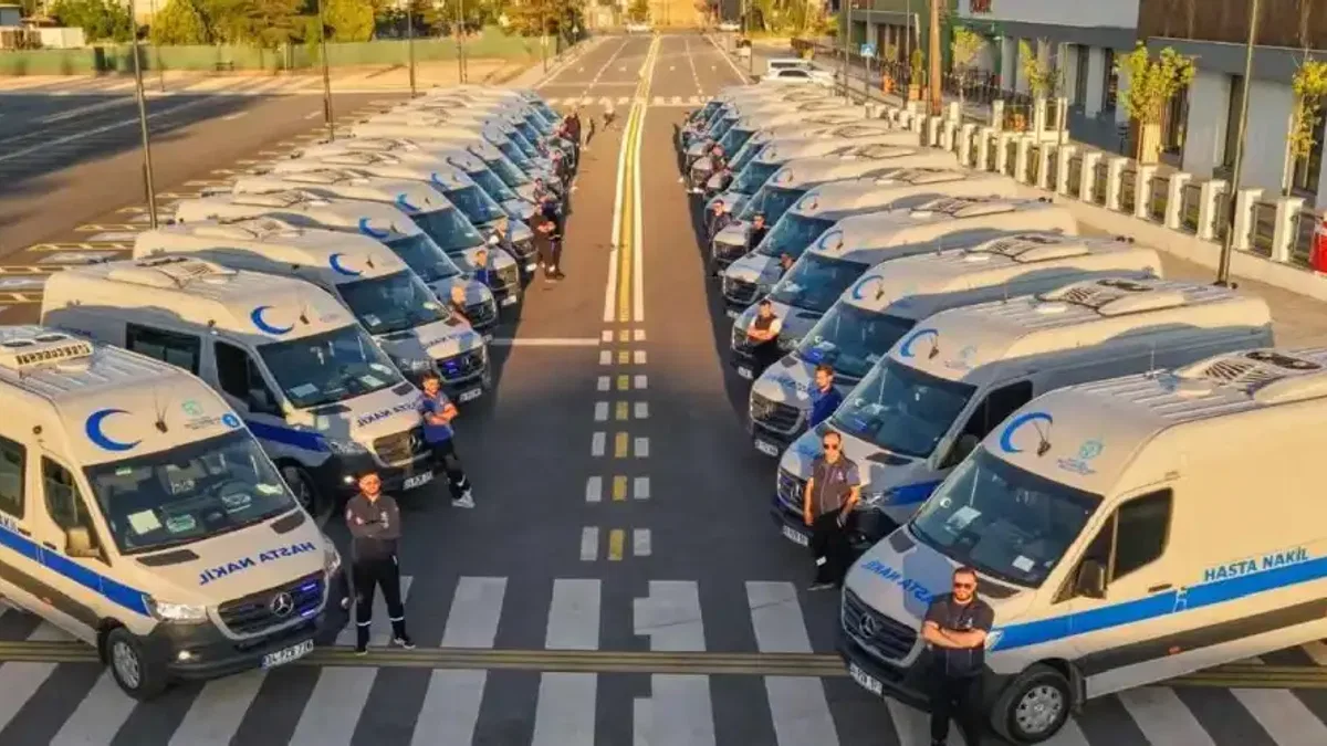 Kocaeli’de hasta nakil ambulans hizmeti 7/24 vatandaşın yanında