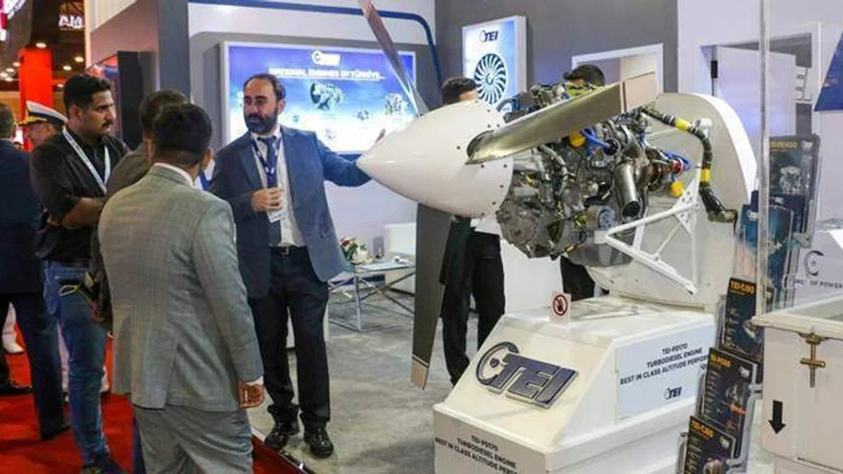TEI'nin özgün motorları IDEAS 2022 Fuarı'nda sergileniyor