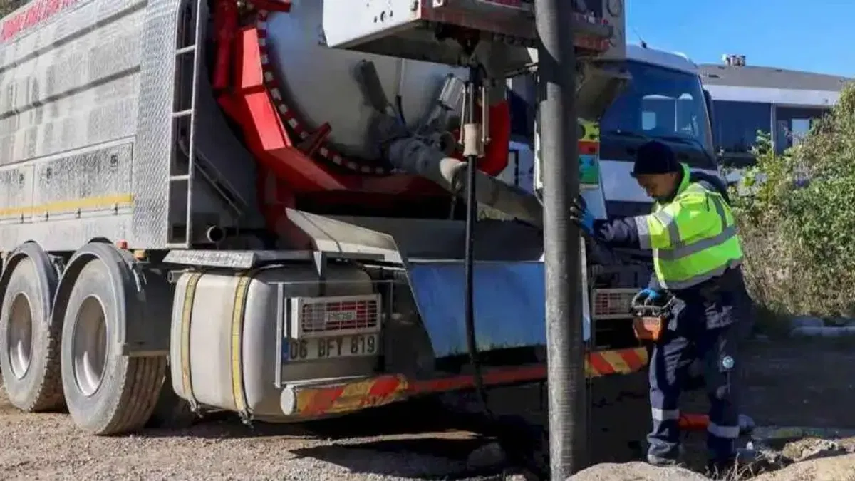 SASKİ robotlarla hatları temizliyor
