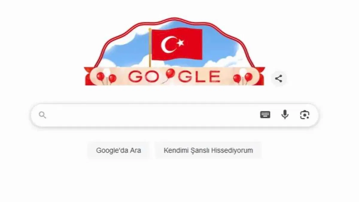 Google'dan 23 Nisan doodle'ı