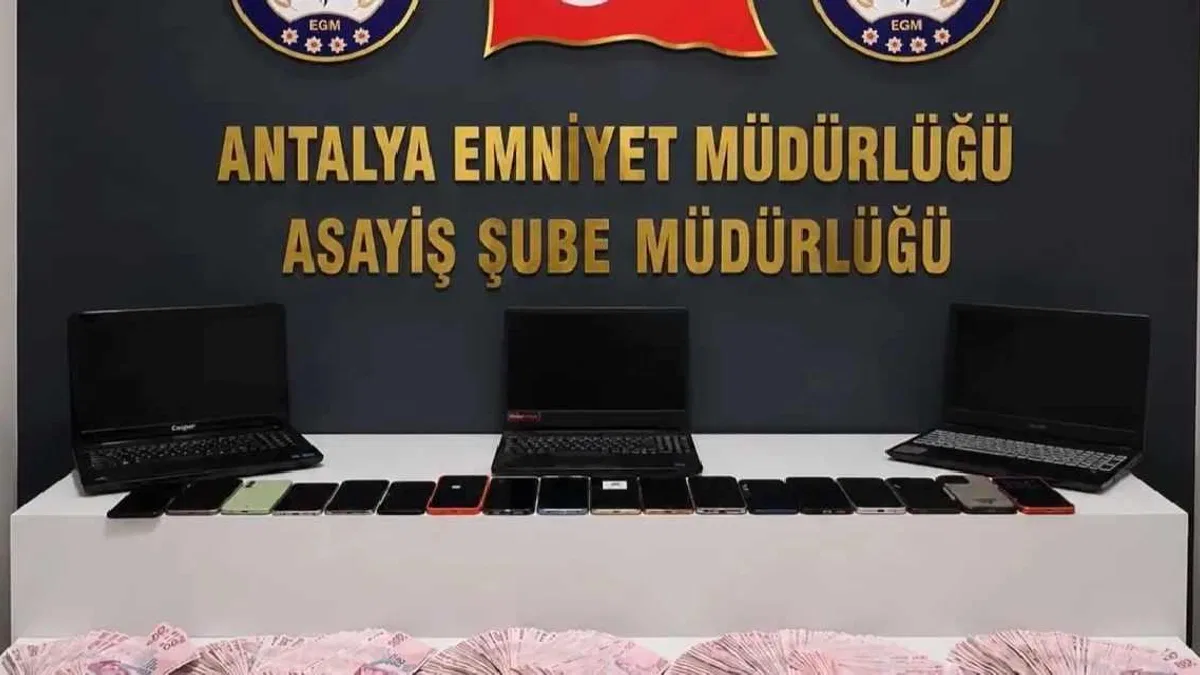Antalya'da 'son durak' operasyonu! 14 tutuklama