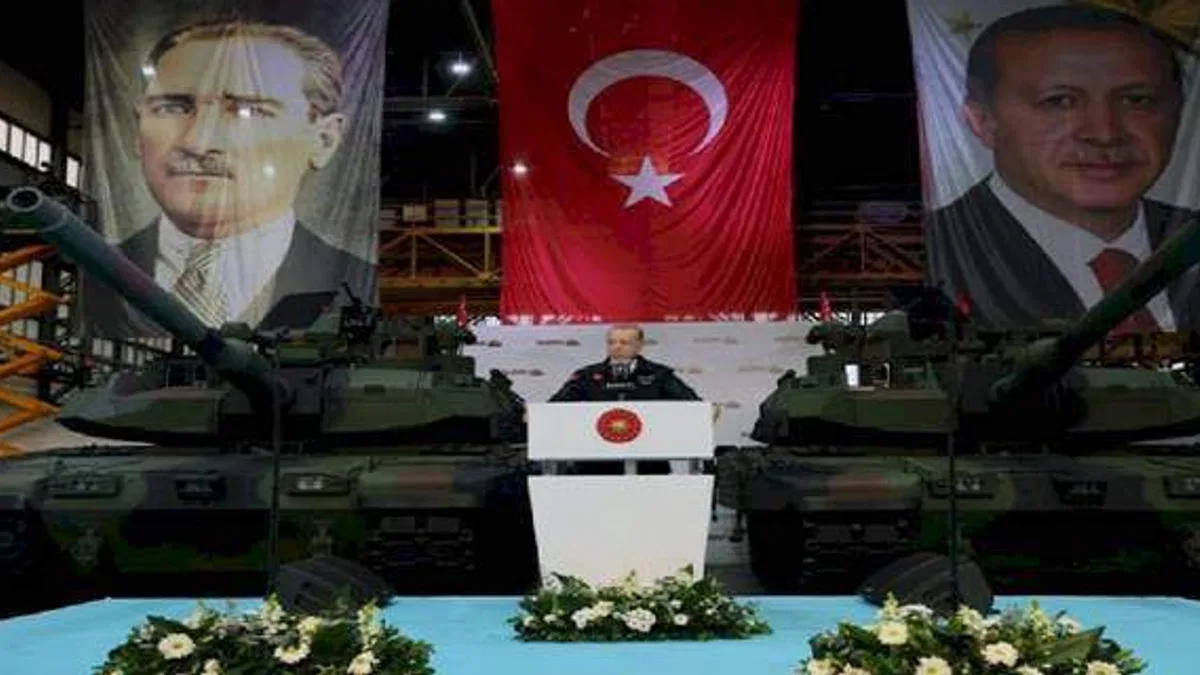Altay tankı TSK'ya geçti