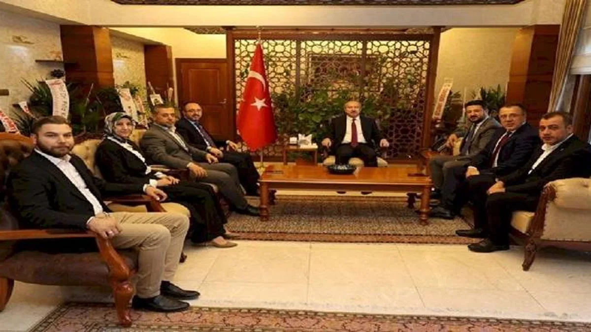 AK Parti Nevşehir'den Vali Fidan'a ziyaret