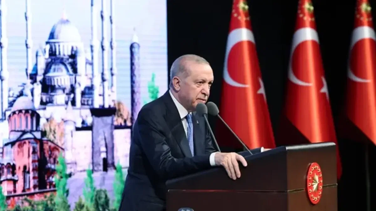 Cumhurbaşkanı Erdoğan: 202 vakıf eserini yeniden ayağa kaldırdık