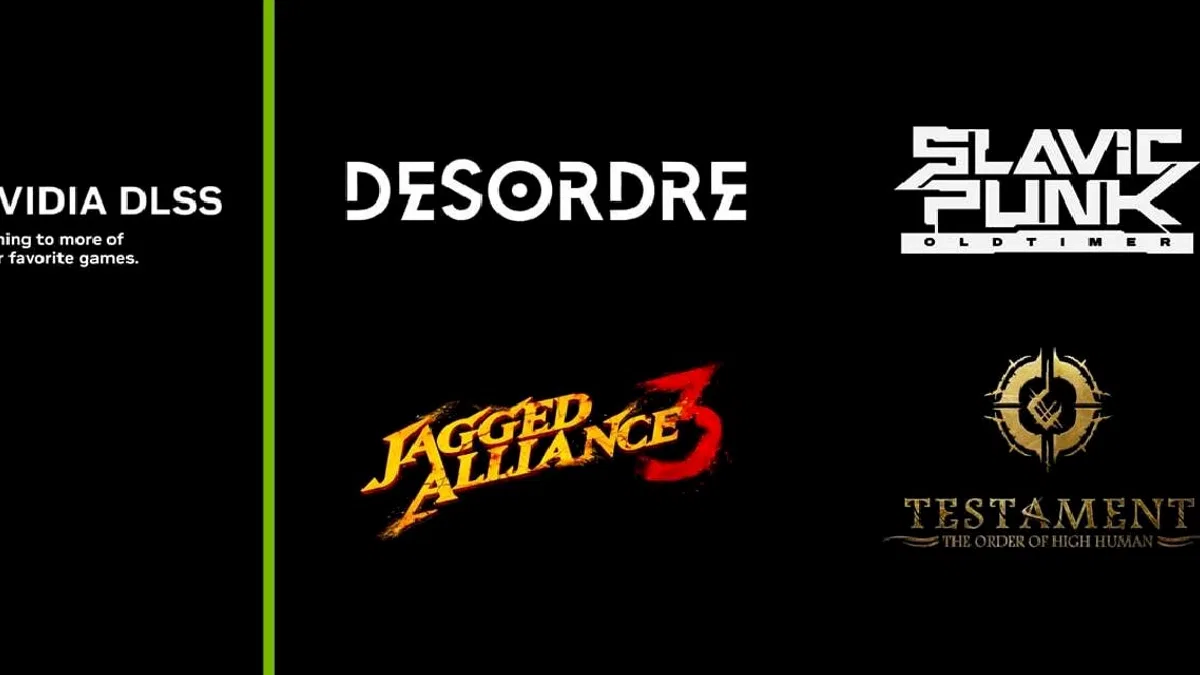 DESORDRE: A Puzzle Game Adventure, SlavicPunk: Oldtimer ve Jagged Alliance 3 DLSS Desteği Alıyor