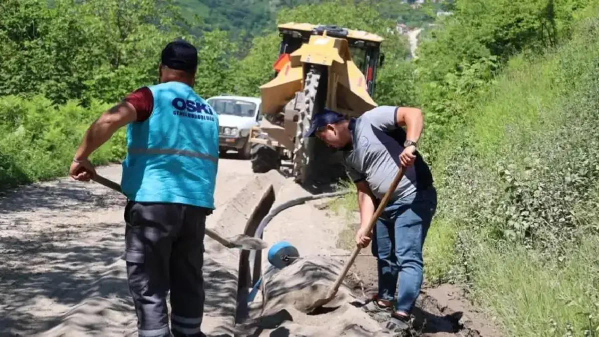 Ordu'da 250 haneye kesintisiz içme suyu sağlandı