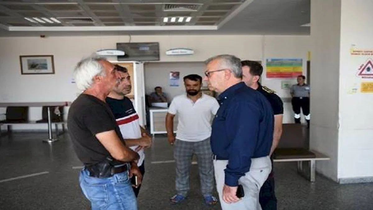 Mustafa Helvacıoğlu'ndan taziye ziyareti