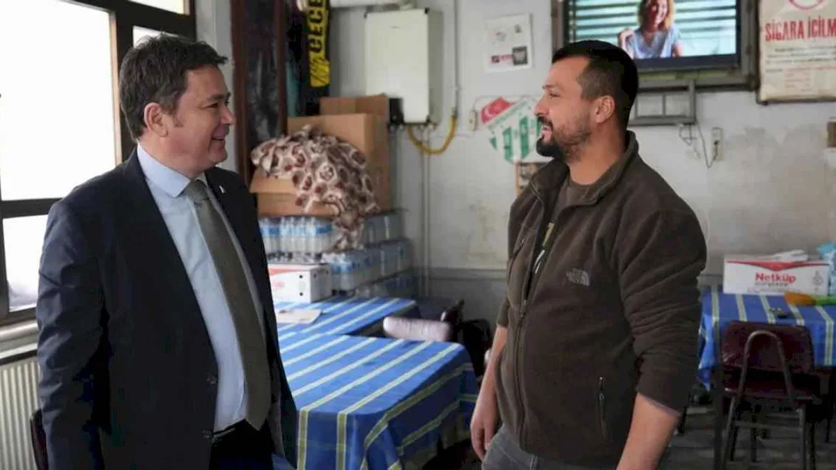 Bursa Osmangazi'de Başkan Aydın Atıcılar'da esnafla buluştu